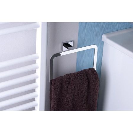 Полотенцедержатель APOLLO прямоугольный, хром, Sapho, артикул 1416-06