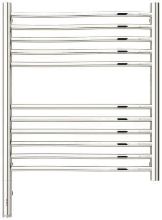Полотенцесушитель электрический ФЛЮИД 3.0 600х500 МЭМ левый (Без покрытия), артикул 00-5820-6050