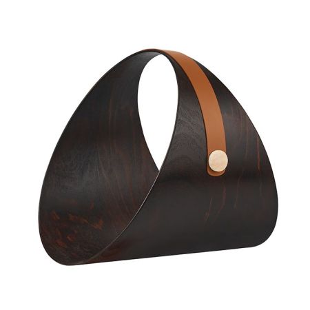 ADJ Дровница Ben, D36 см., цвет: коньяк/бордо, артикул 1066.09/30