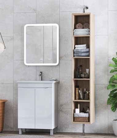 Тумба под раковину напольная VIGO Grani tn.GRI.ELI.60.2D, 60 см, артикул tn.GRI.ELI.60.2D