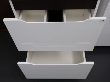 Тумба под раковину Cerutti SPA Эстель 80 6731 Белая Венге, артикул 6731