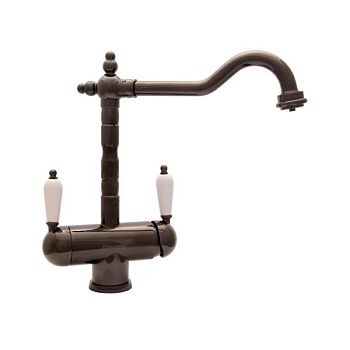 Смеситель для кухни с подключением фильтра Florentina АРИЯ 333.23H.2113.720, графит