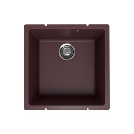 Кухонная мойка Ulgran Quartz Under 400-06, трюфель, артикул Under 400-06