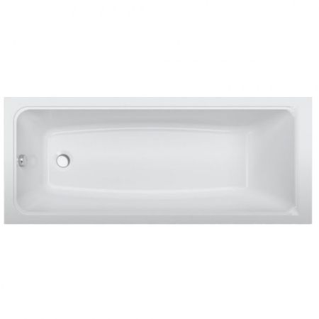 Комплект акриловой ванны со шторкой AM.PM Gem 150x70 W90ASET-150W90BS80CT без гидромассажа, артикул W90ASET-150W90BS80CT