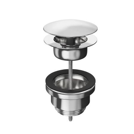 Донный клапан для раковины, хром, артикул 230KM.21.018