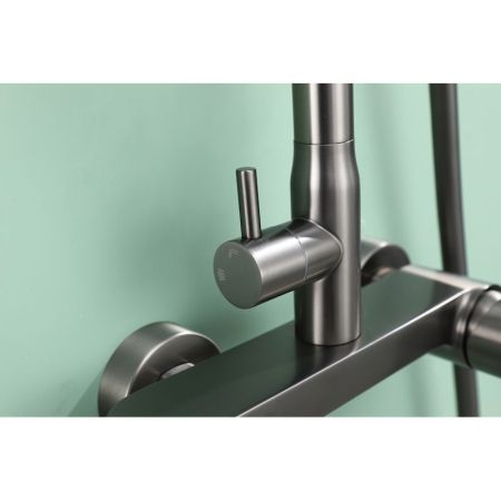 Душевая система Raglo R10.24.09, графит