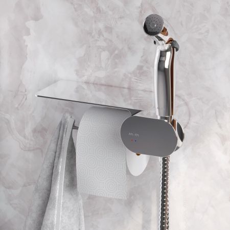 CK50C1704W Inspire V2.0 набор унитаз-компакт с гиг.душем, артикул CK50C1704W