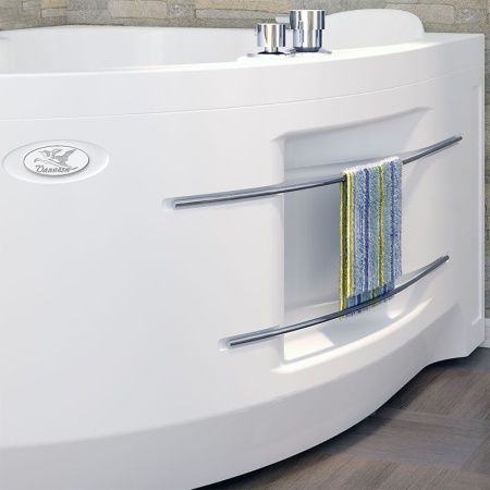 Акриловая ванна Radomir Wachter Ирма 3 160x105 форсунки Белые L с гидромассажем