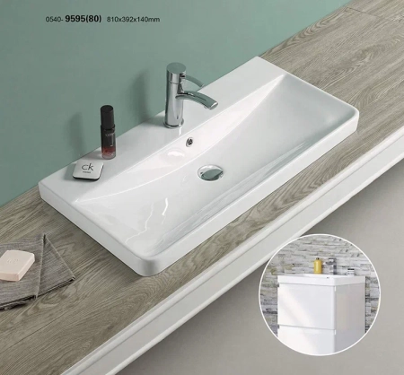 Раковина Velvex 9595(80), 81 см, артикул 9595(80)