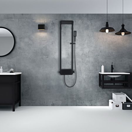 Душевая панель Black&White W1020