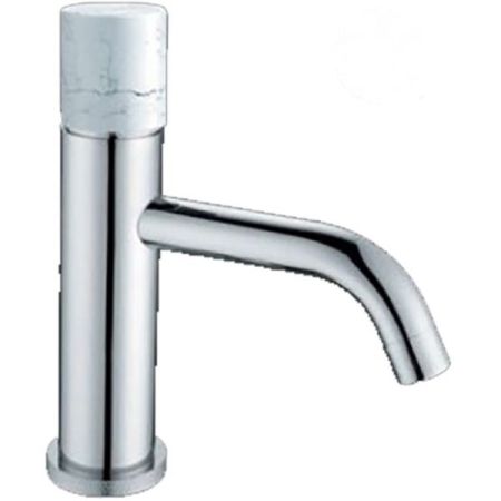 Смеситель STICK для умыв. низ. CHROME MRAMOR WHITE_Комплект, артикул 121-CR-MR-W