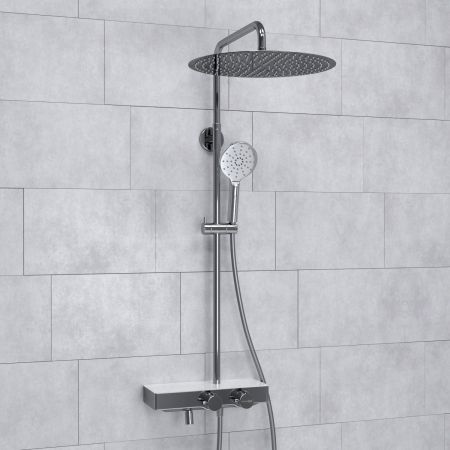 A113.117.127.CH Thermo Душевой комплект с термостатическим смесителем, артикул A113.117.127.CH Thermo