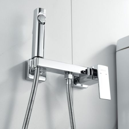 Гигиенический душ со смесителем Shevanik S9605-1, хром