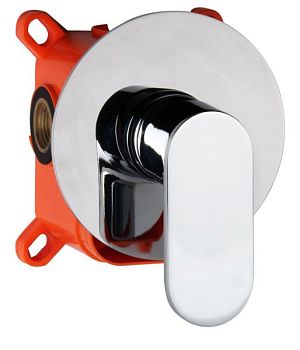 AQG Beta, встраиваемый смеситель для душа, цвет хром