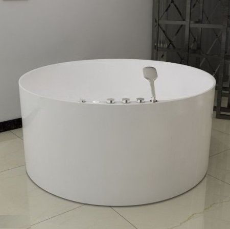 Акриловая ванна SSWW AX223A CGSPR 150х150 с гидромассажем