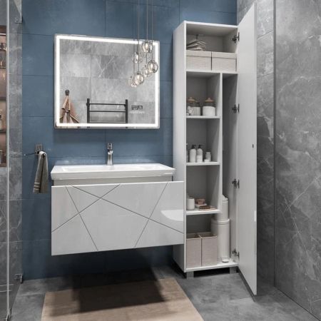 Тумба под раковину подвесная VIGO Geometry 035, 80 см, артикул 035