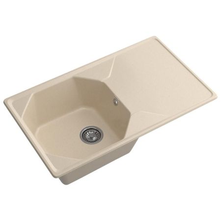 Кухонная мойка GranFest UNIQUE 840L, кашемир, артикул U-840L кашемир