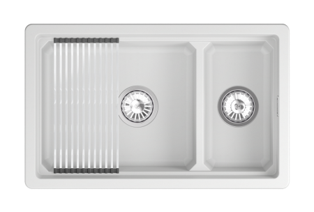 Кухонная мойка GRANULA кварц (7304iU, АРКТИК), артикул 7304iU, АРКТИК