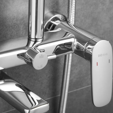 Душевая система Shevanik S8536, хром