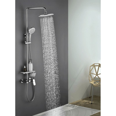 Душевая система Orans OLS-7551 Серебристый хром, артикул OLS-7551