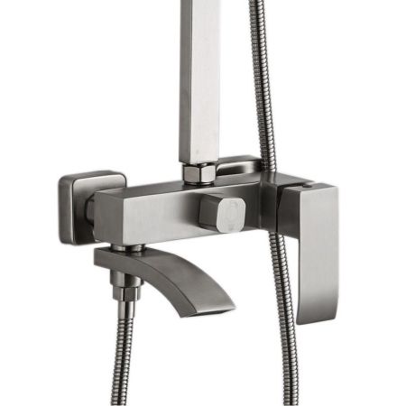 Душевая система Haiba HB24815, сталь