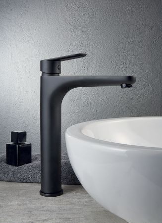 Смеситель для раковины Fiore KEVON BLACK MATT 81NN8119, черный, артикул 81NN8119