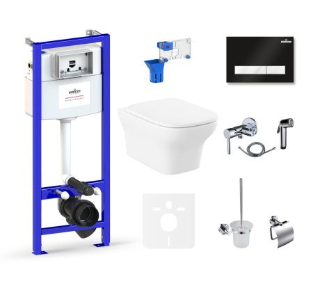 Комплект 10 в 1 Lavinia Boho Bristol Rimless 75110674, премиум с пластиковой клавишей