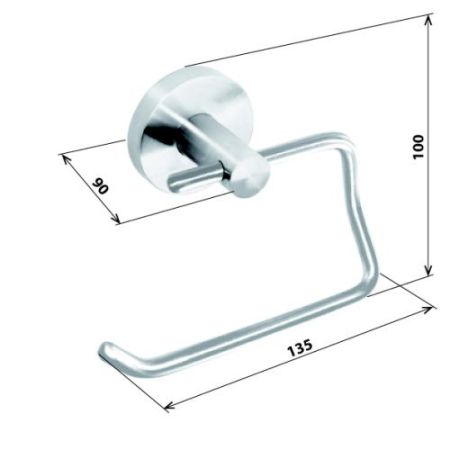 Держатель NEO для бумаги без крышки, артикул 104112045