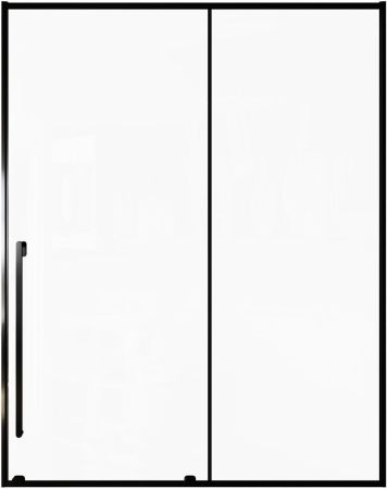 Душевая дверь Allen Brau Fantasy 160 3.11010.31 черный матовый, артикул 3.11010.31