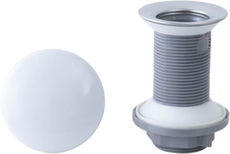 Донный клапан Allen Brau Fantasy 5.11001.20 белый глянец, артикул 5.11001.20