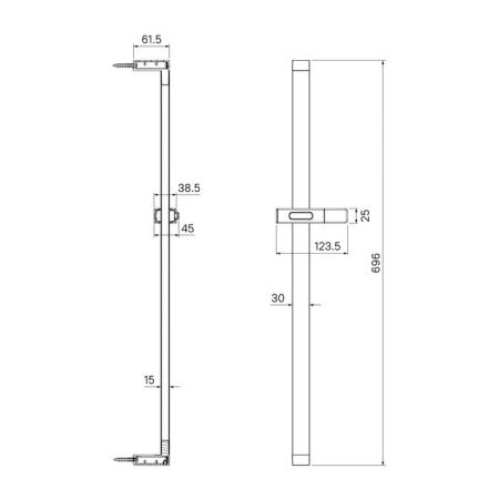 Душевая стойка Iddis Slide (SLI70CLi17), артикул SLI70CLi17