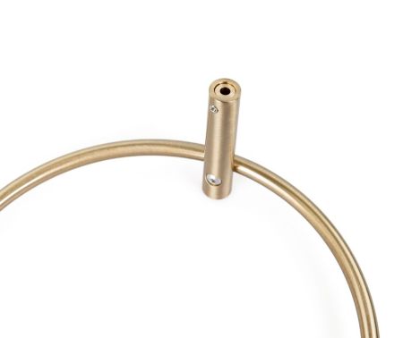 Stil Haus Hashi, полотенцедержатель - кольцо, цвет золото сатин, артикул HS07(15)