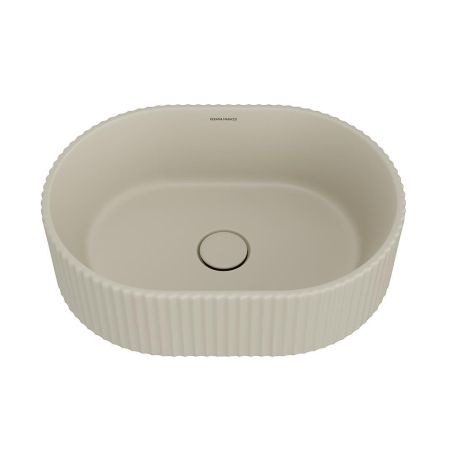 Раковина ARTBASIN Vento накладная 50, песочная матовая, артикул VE.wb.50\SAN
