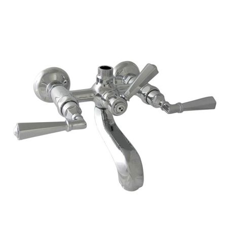 Nicolazzi Teide Смеситель для ванны для душевой стойки настенный, цвет: хром, артикул 1900CR05