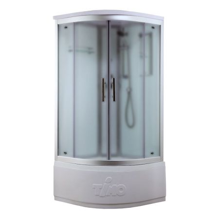 Душевая кабина Timo Standart Silver Fabric T-6690SF, 90x90x220, артикул T-6690SF