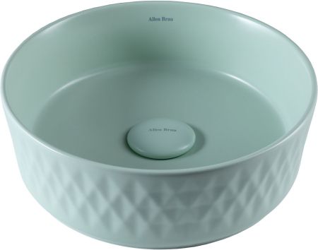 Раковина накладная Allen Brau Fantasy Romb 36 4.11033.MT мятный, артикул 4.11033.MT