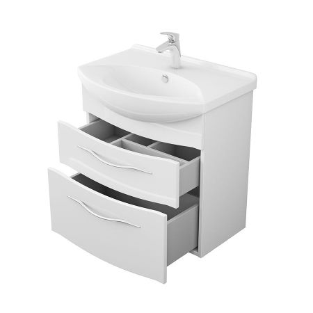 Тумба Vessla stor 65, белый лак, артикул OW22.11.00