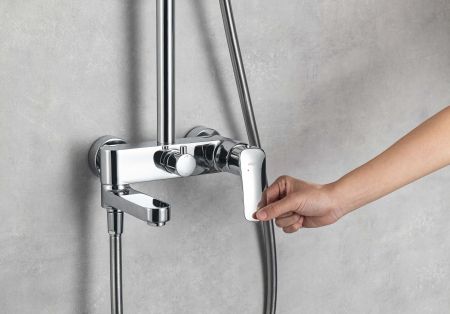 Душевая система 3jet 250мм AQUATEK AQ2040CR, артикул AQ2040CR