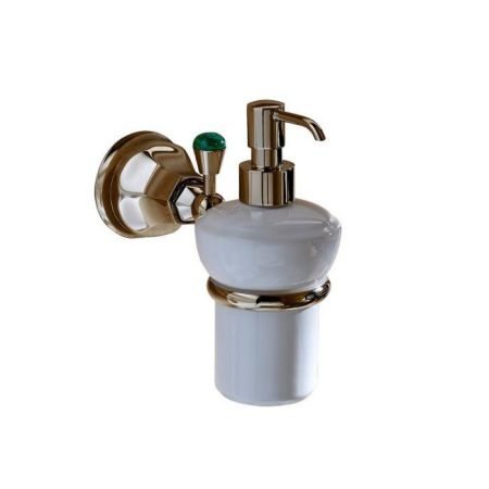 Nicolazzi Teide Chic Дозатор для жидкого мыла, цвет: английское золото, артикул 1489GF15C