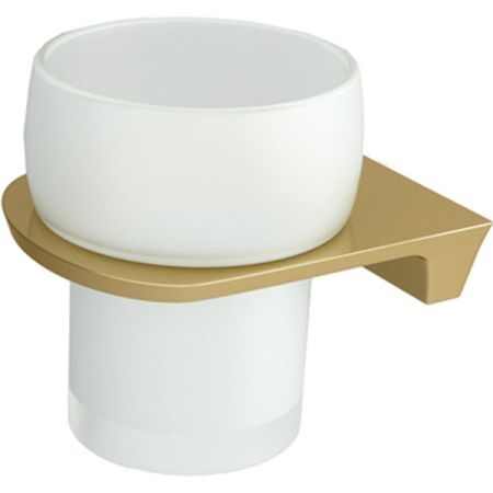 Стакан для зубных щеток WasserKRAFT Aisch K-5928 Золото матовое, артикул K-5928
