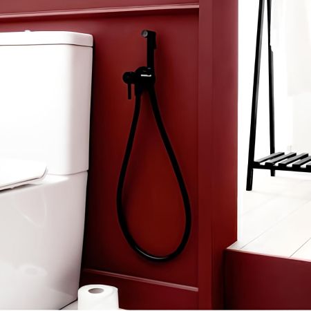 Смеситель с гигиеническим душем Paffoni Tweet Round ZDUP110NO (с внутренней частью), артикул ZDUP110NO