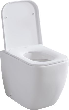 Чаша приставного унитаза Allen Brau Infinity 4.21003.20 белый глянец, артикул 4.21003.20