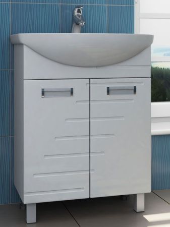 Тумба под раковину Vigo Diana 60 Белая, артикул Diana-0-600(Балтика)
