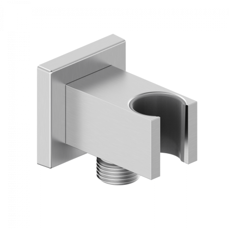 Шланговое подключение с держателем WONZON & WOGHAND, Брашированный никель (WW-HZ2312-BN), артикул WW-HZ2312-BN