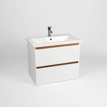 Тумба VIANT "Мальта" 2 ящика подвесная 430х560х560 под раковину .S-UM-COM60/1-w (COMO 60) (VMAL60CO-T2YP)