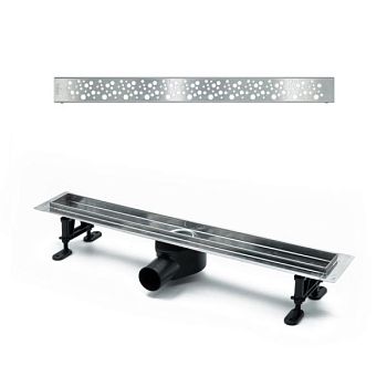 Душевой лоток TIMO Drain Protect DP20900-DR20900, сатин