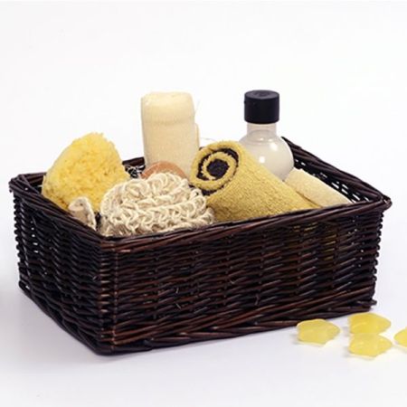 Плетеная корзина WasserKRAFT Neime WB-190-M Коричневая