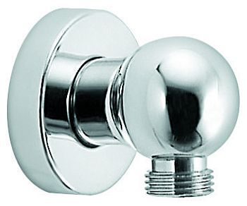 Emmevi, классический вывод из стены на 1/2 ММ, латунь, цвет хром/золото