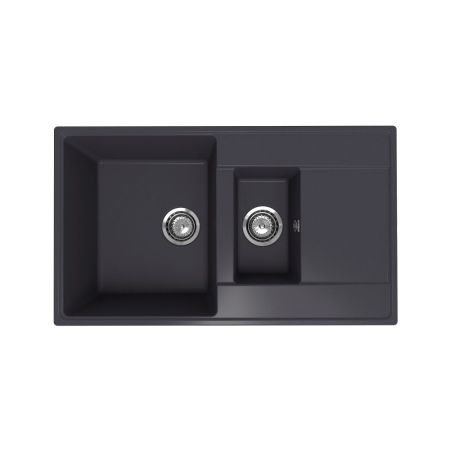 Кухонная мойка Ulgran Quartz Prima 860 1,5K-08, космос, артикул Prima 860 1,5K-08