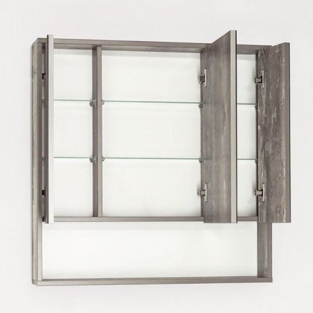 Зеркальный шкаф "Экзотик" 80, артикул ЛС-00000399